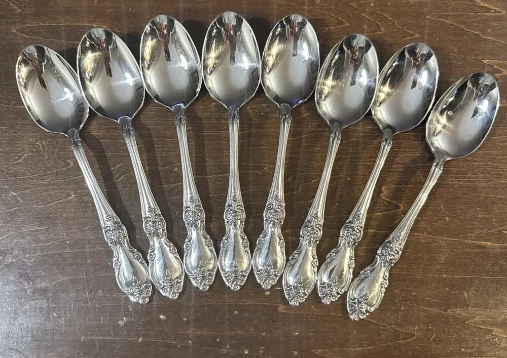 8 Tablespoons - Oneida Community Louisiana Stainless Flatware